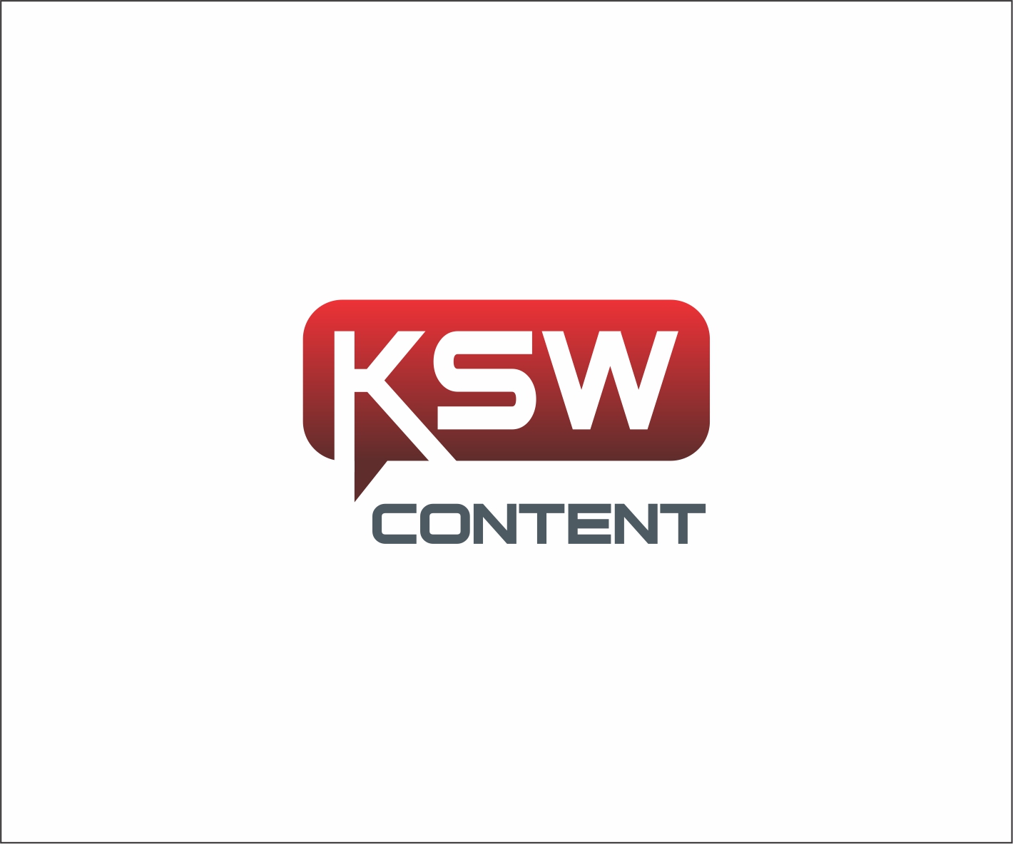 Logo Design by stranger for KSW Content | Design #11509432