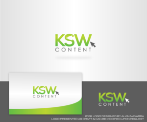 Logo Design by alvinnavarra for KSW Content | Design: #11501839