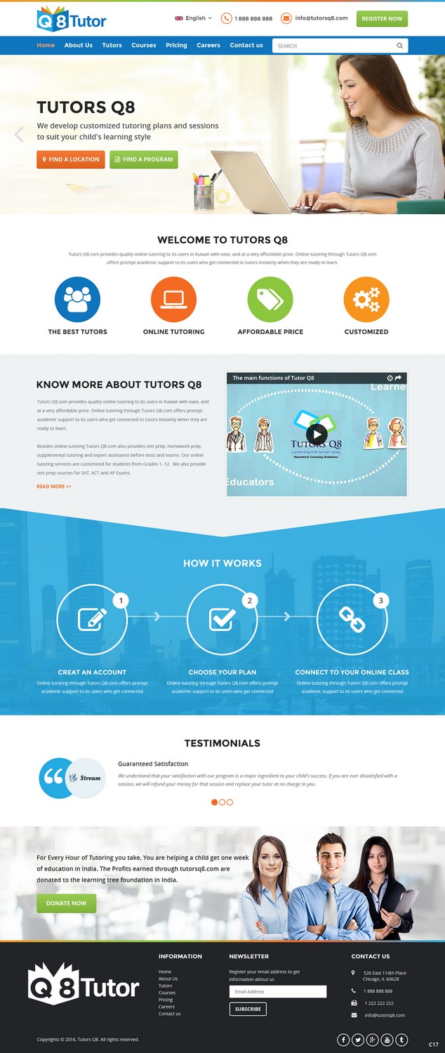 Web Design par pb pour orca | Design #11627914