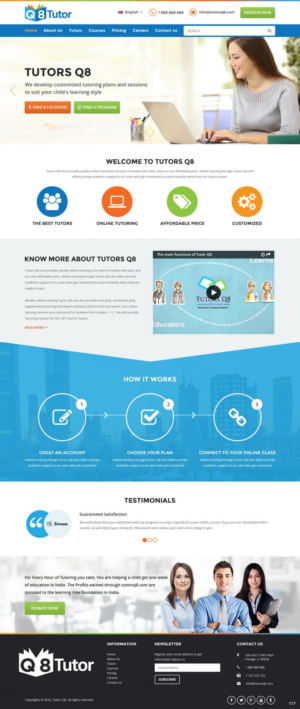 Web Design par pb pour orca | Design : #11627914