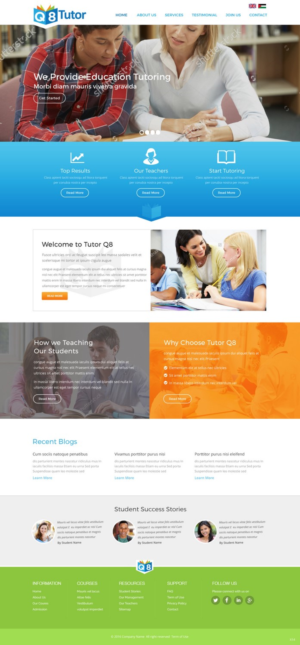 Web Design par pb pour orca | Design : #11627915