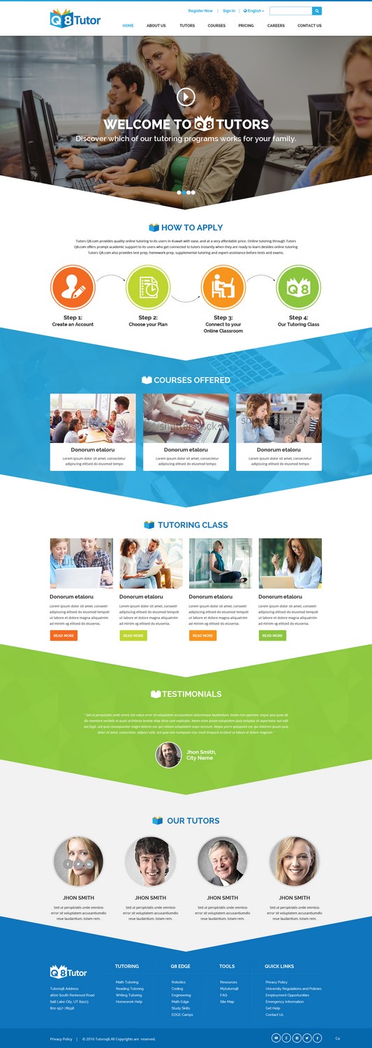 Web Design par pb pour orca | Design #11627919