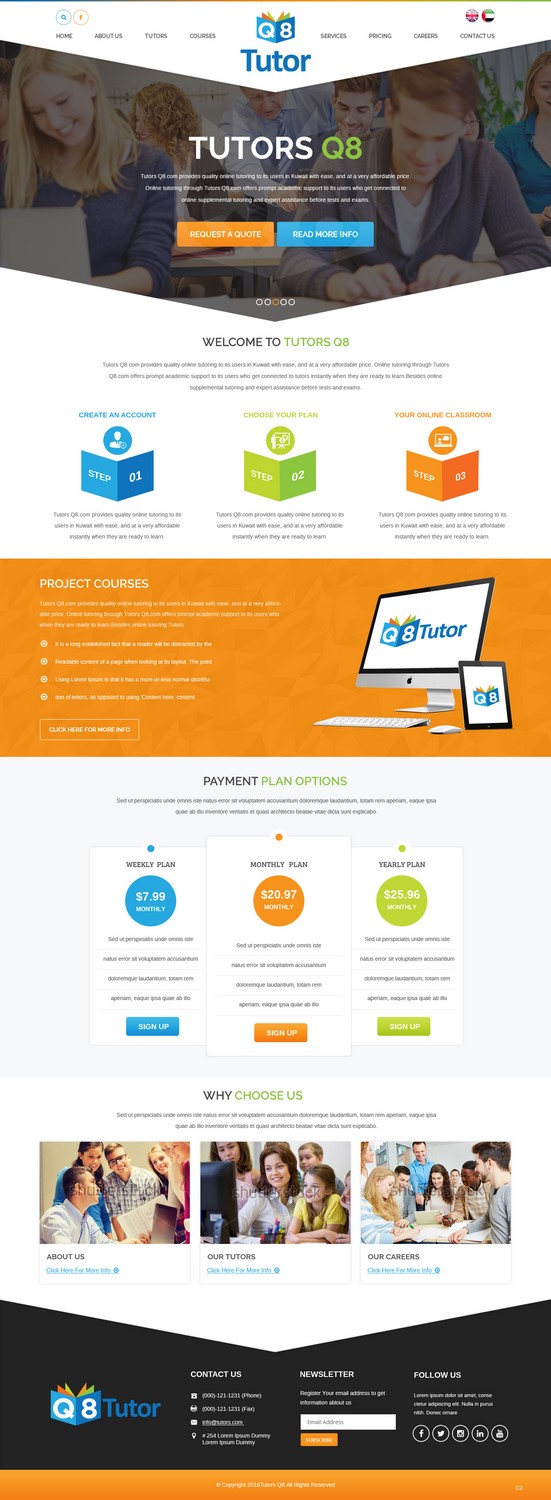 Web Design par pb pour orca | Design #11627920