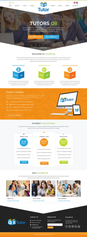 Web Design par pb pour orca | Design : #11627920