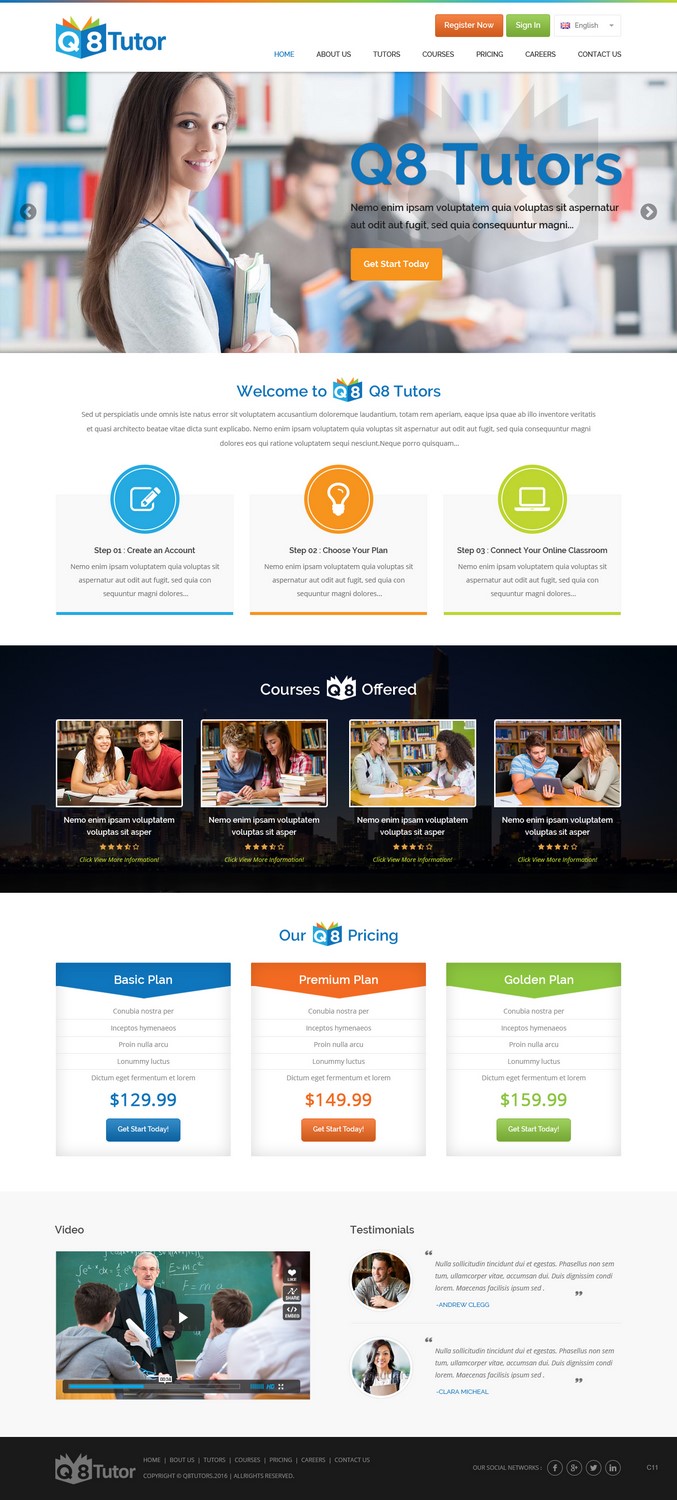 Web Design par pb pour orca | Design #11627922