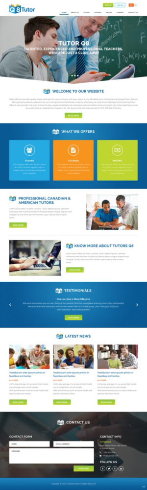 Web Design par pb pour orca | Design : #11639435