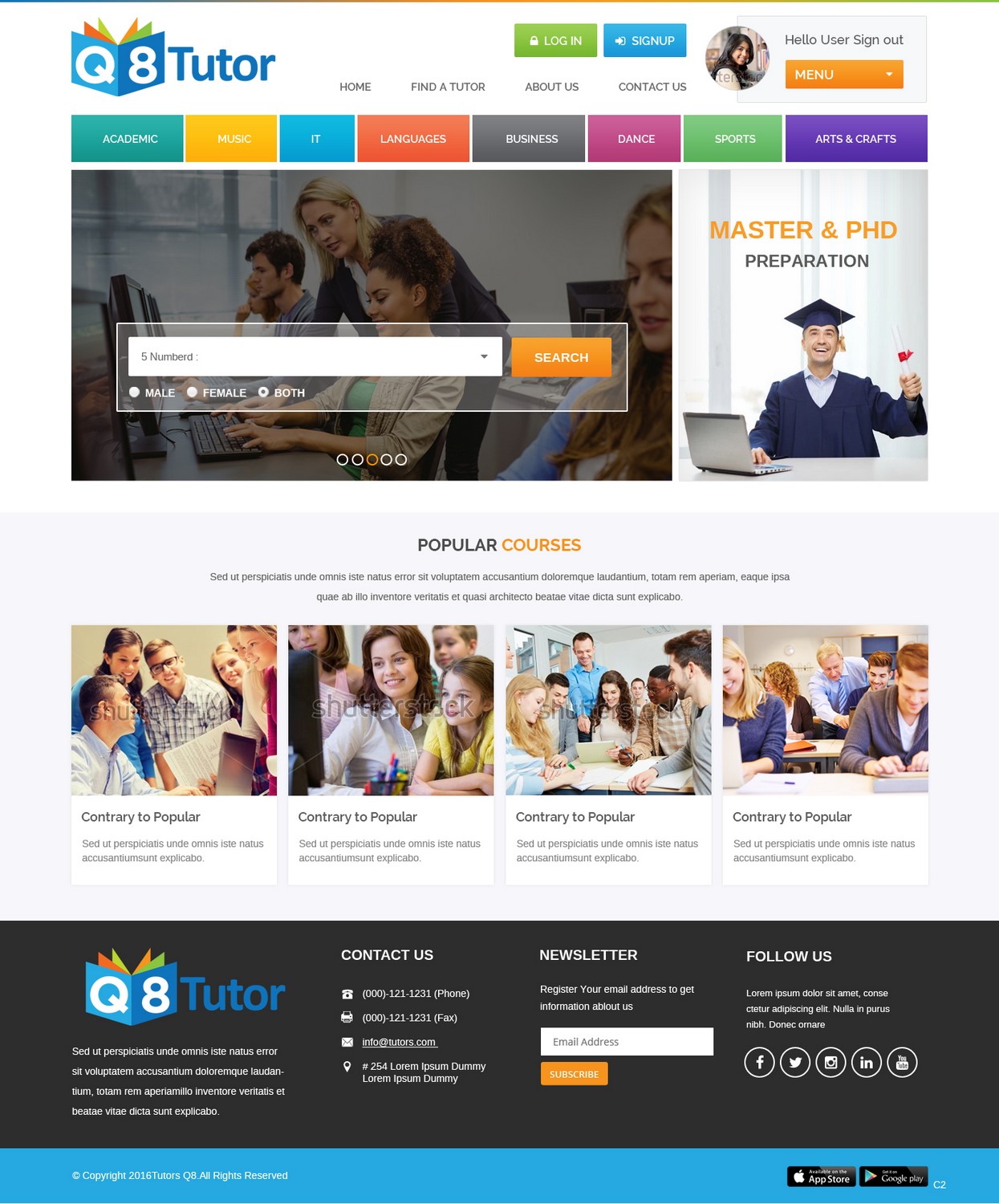 Web Design par pb pour orca | Design #11689809