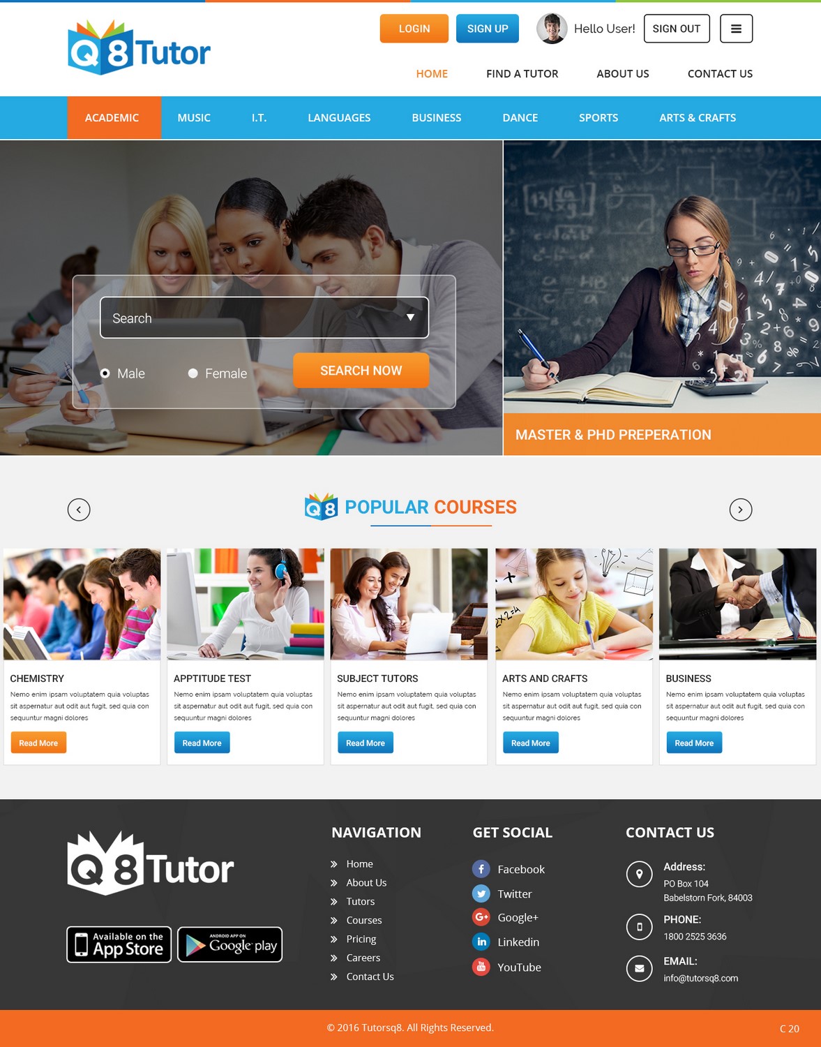 Web Design by pb for orca | Design #11689815