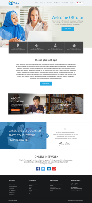 Web Design par the-lion-king pour orca | Design : #11625102