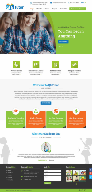 Web Design par Sbss pour orca | Design : #11624120