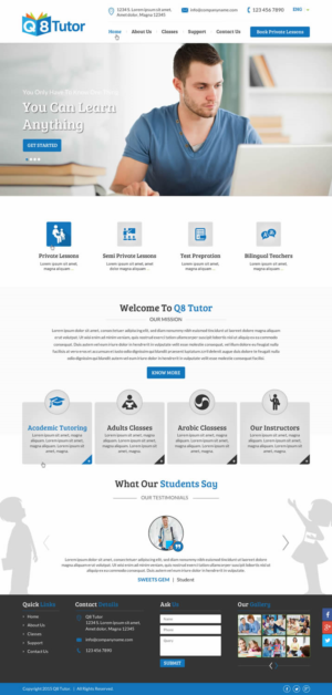 Web Design par Sbss pour orca | Design : #11624131