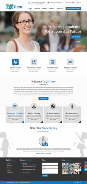 Web Design par Sbss pour orca | Design : #11624134
