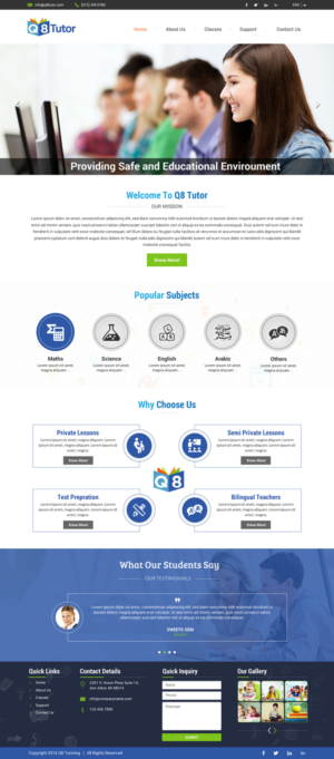 Web Design par Sbss pour orca | Design : #11624135