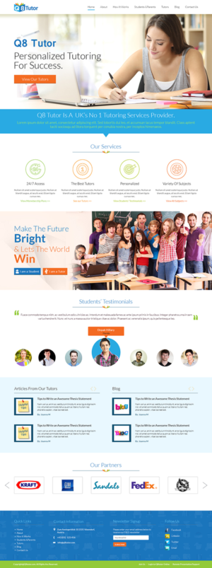 Web Design by Tpith for orca | Design: #11670716