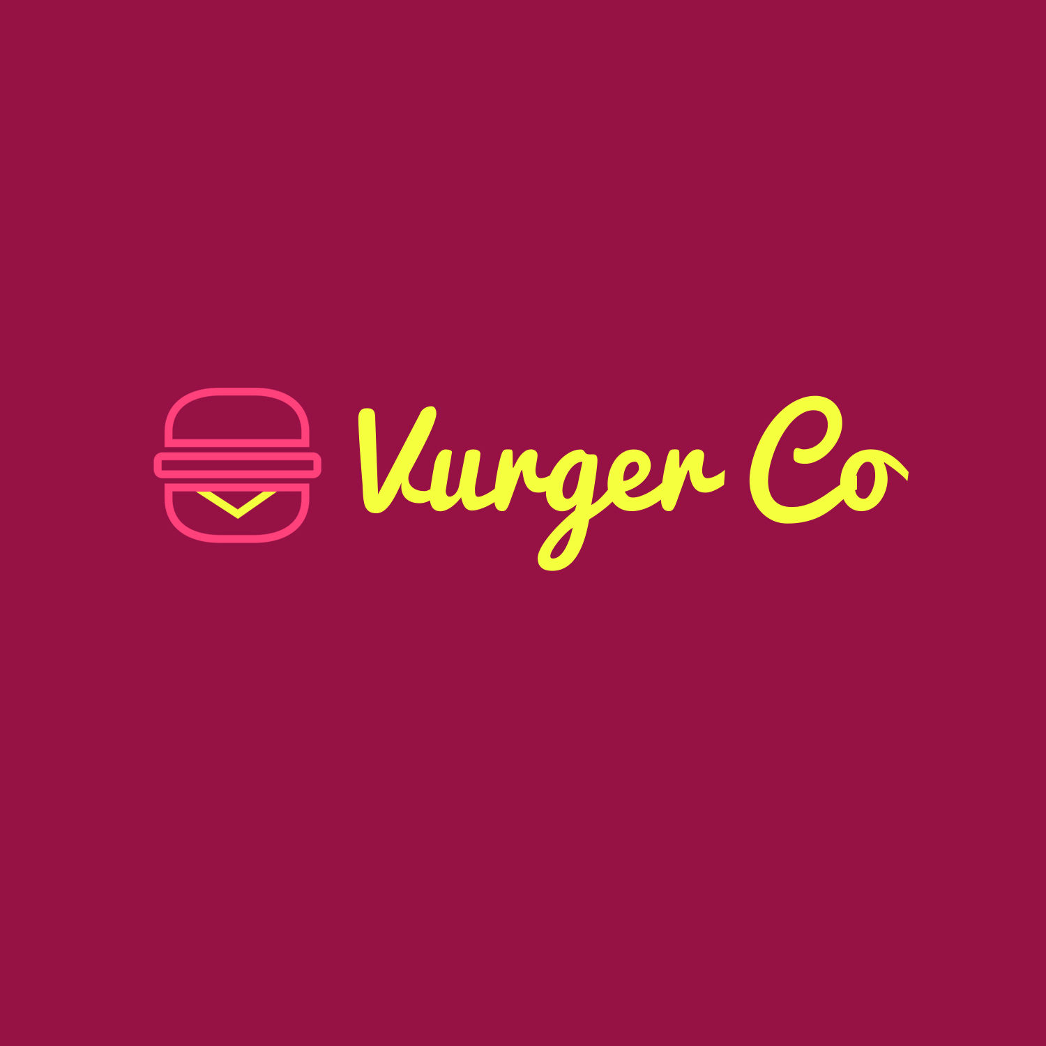 Logo Design by Abdul Samad Design for The Vurger Co | Design #11436589