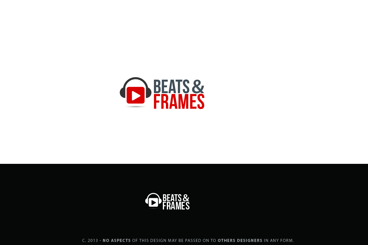 Logo Design by Senseless for Beats & Frames | Design #2324913