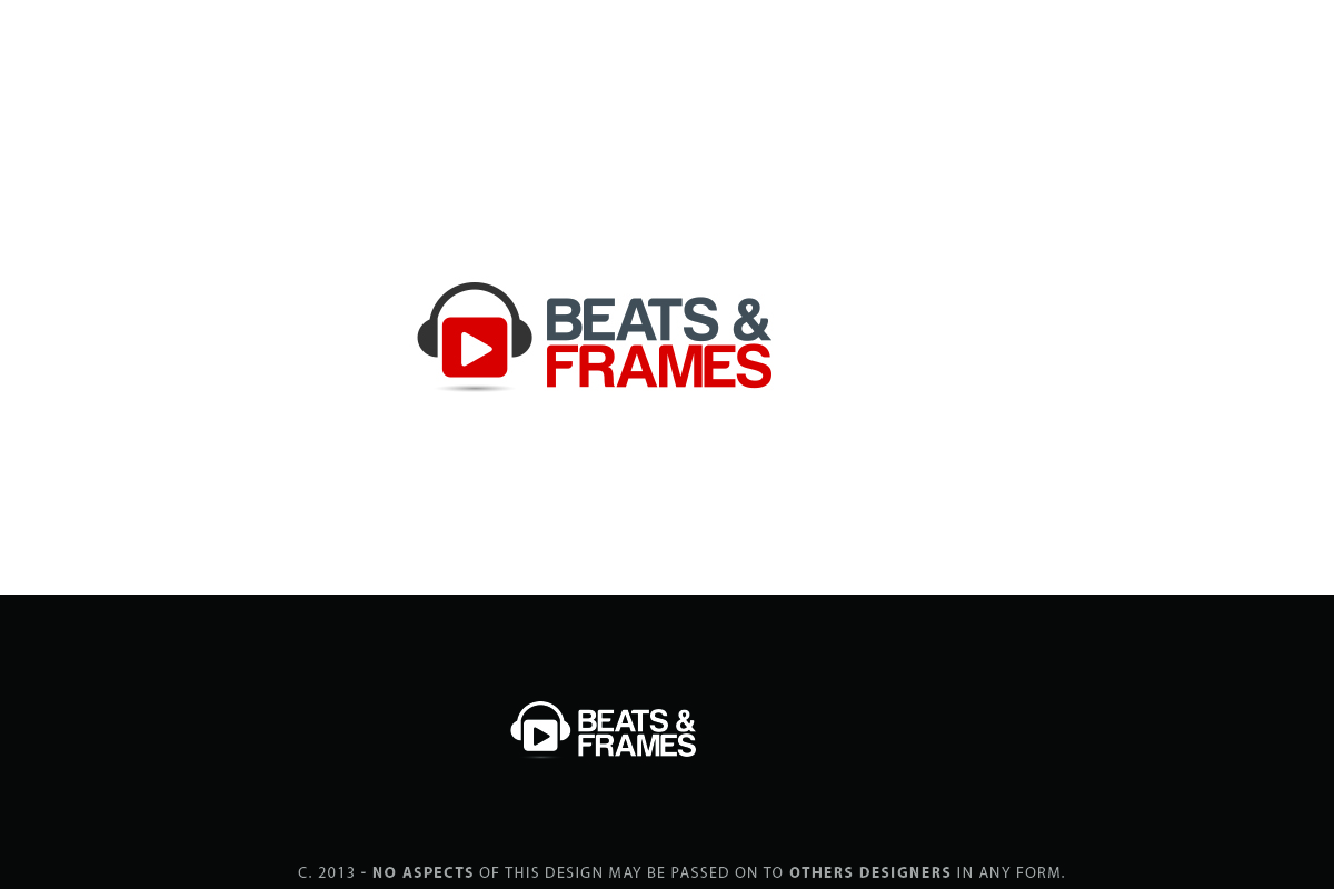 Logo Design by Senseless for Beats & Frames | Design #2324915