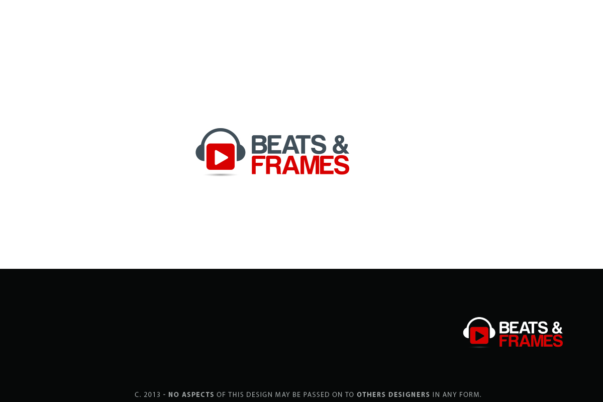Logo Design by Senseless for Beats & Frames | Design #2327517
