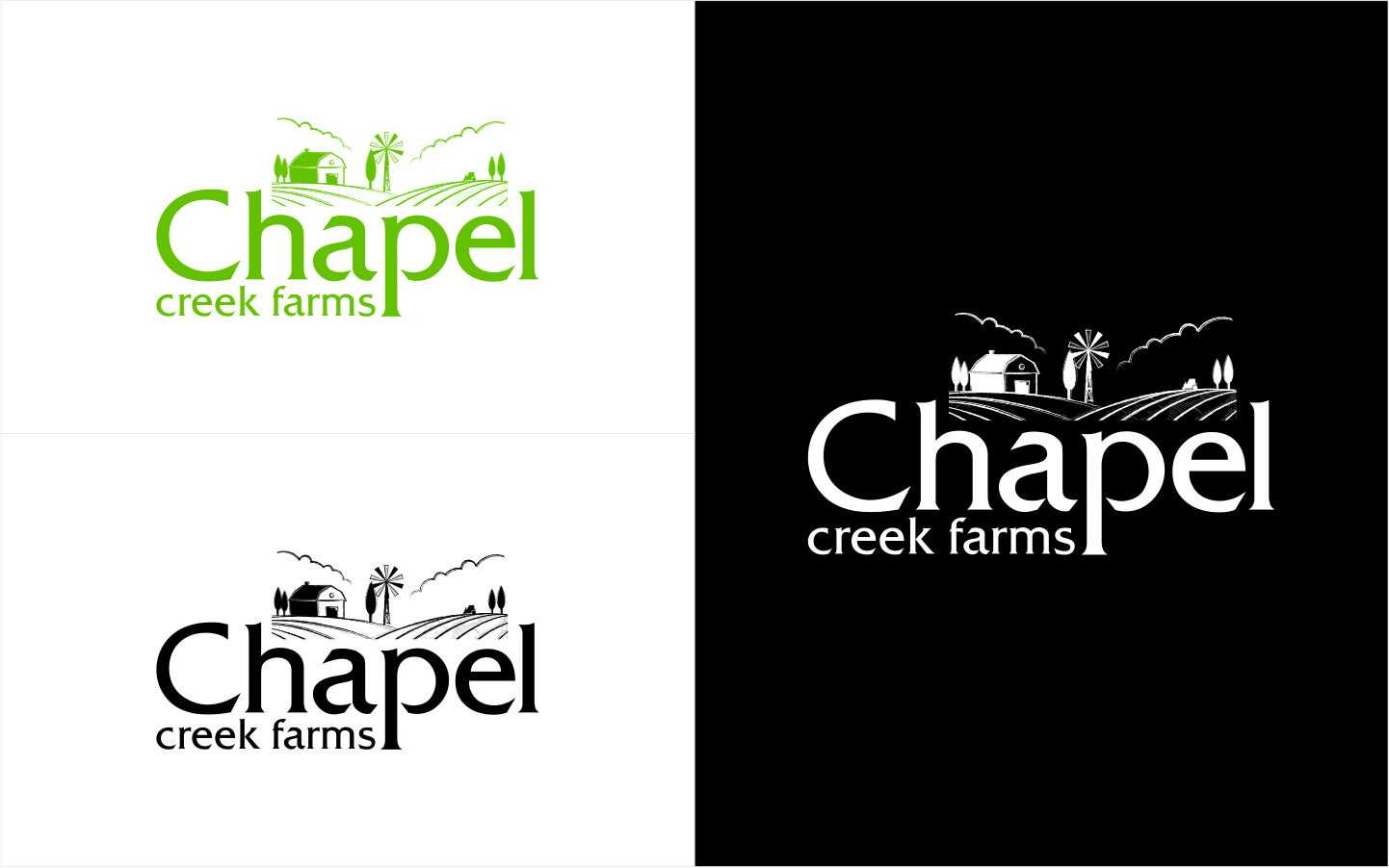Logo Design by DG for Chapel Creek Farms | Design #11444380