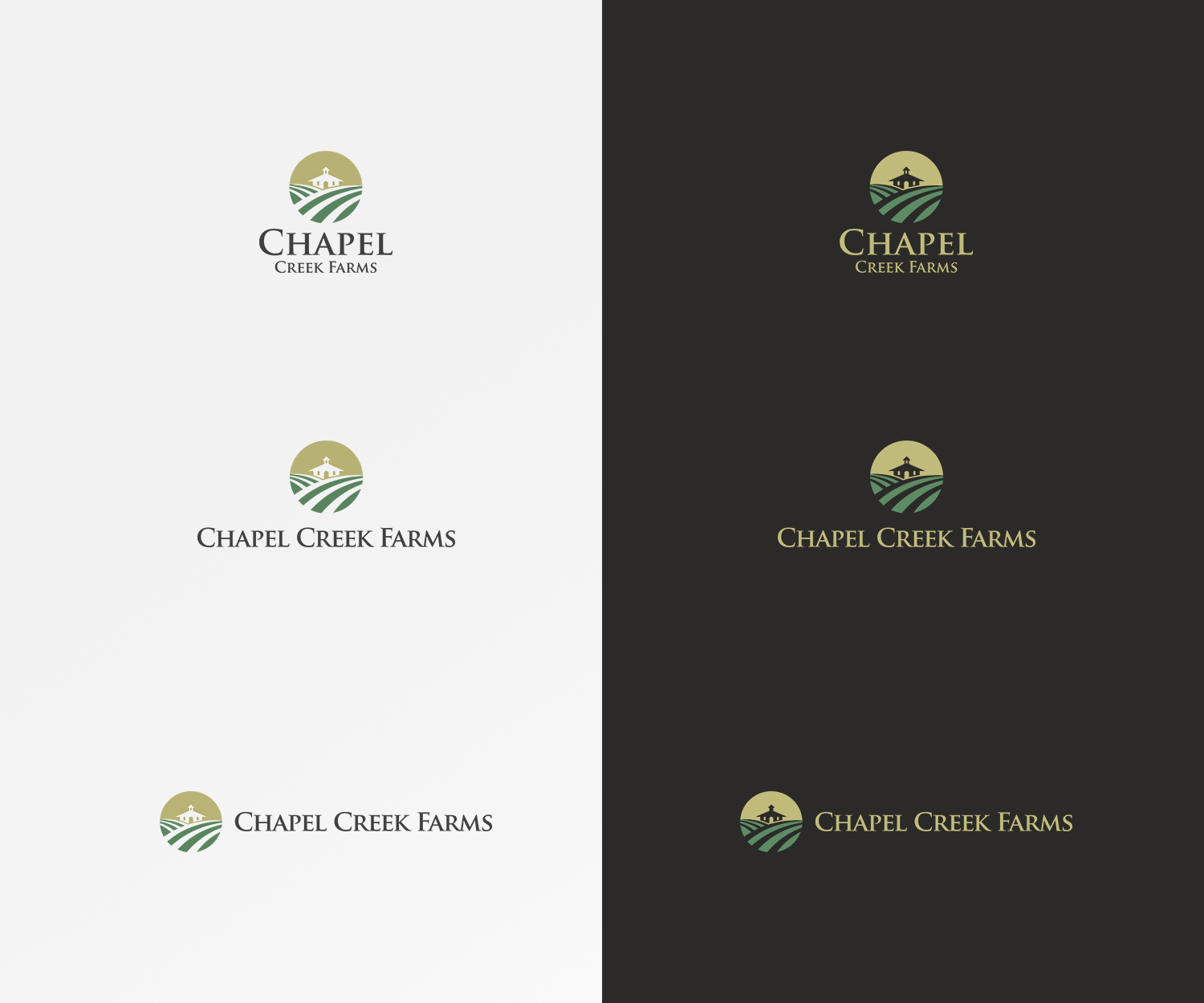 Logo Design by logodentity for Chapel Creek Farms | Design: #11438828