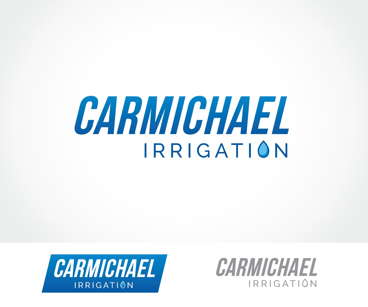 Logo Design by anna.lauren for Carmichael Irrigation | Design #11493074