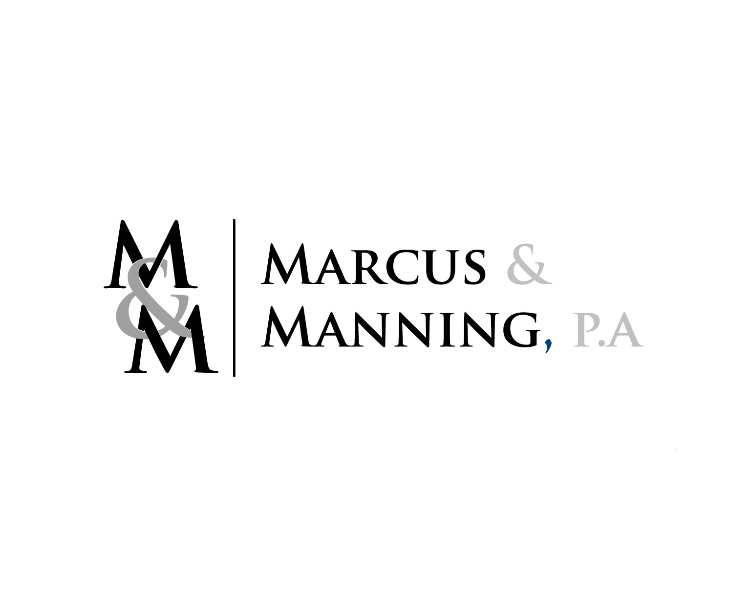 Logo Design by BDsign for Marcus & Manning, P.A. | Design #11491088