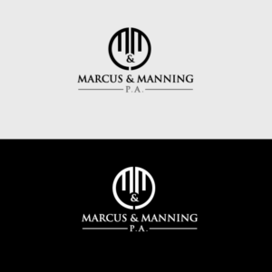 Logo Design by coolbizzsolution2014 for Marcus & Manning, P.A. | Design: #11458630