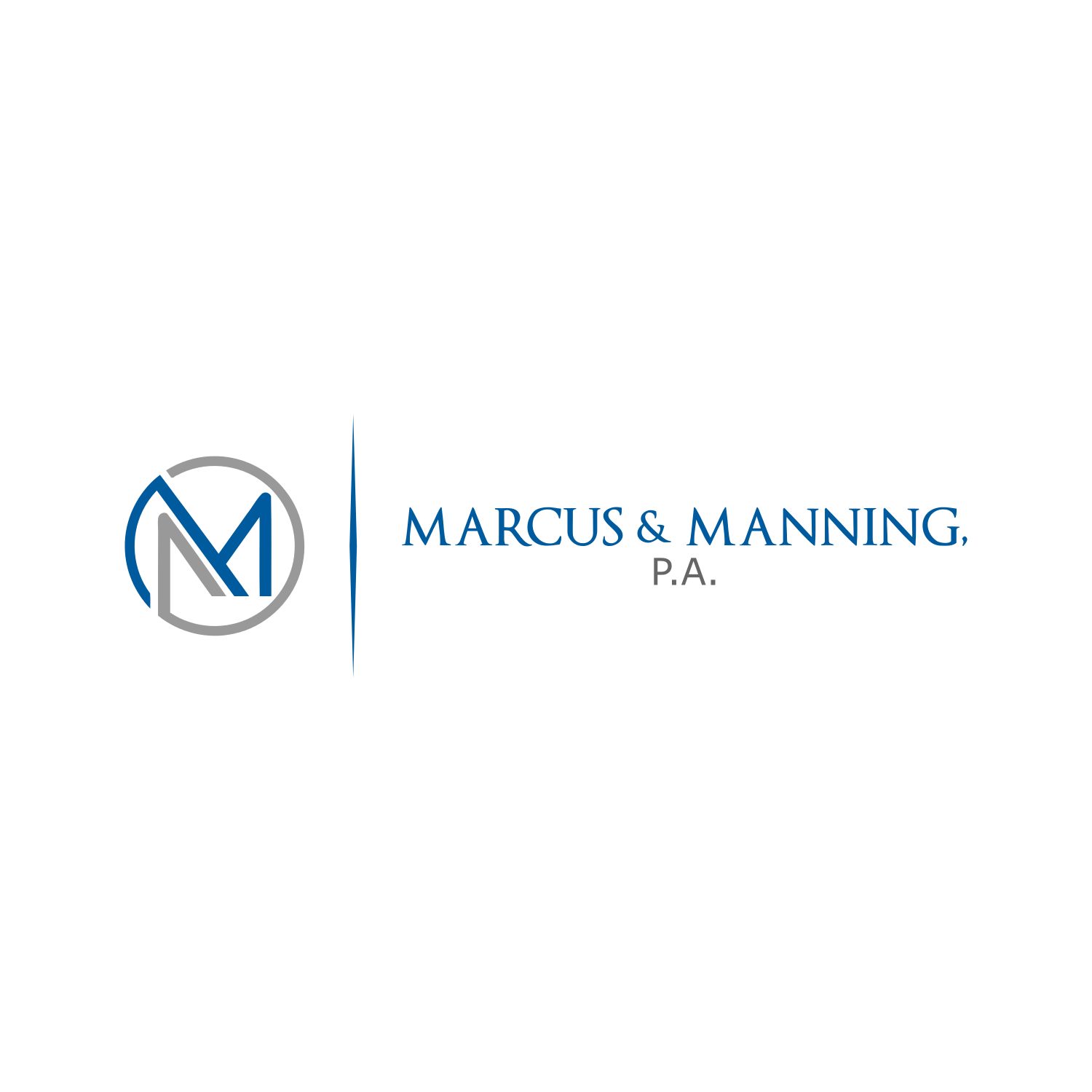 Logo Design by Sintegra for Marcus & Manning, P.A. | Design #11466860