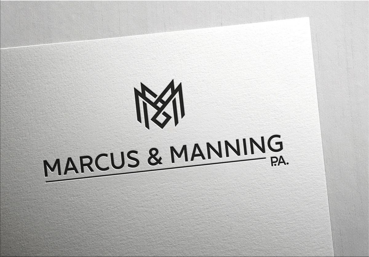 Logo Design by torodes77 for Marcus & Manning, P.A. | Design #11458593