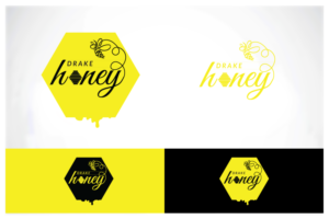 Logo Design by  Artman for Drake Honey | Design: #11433727
