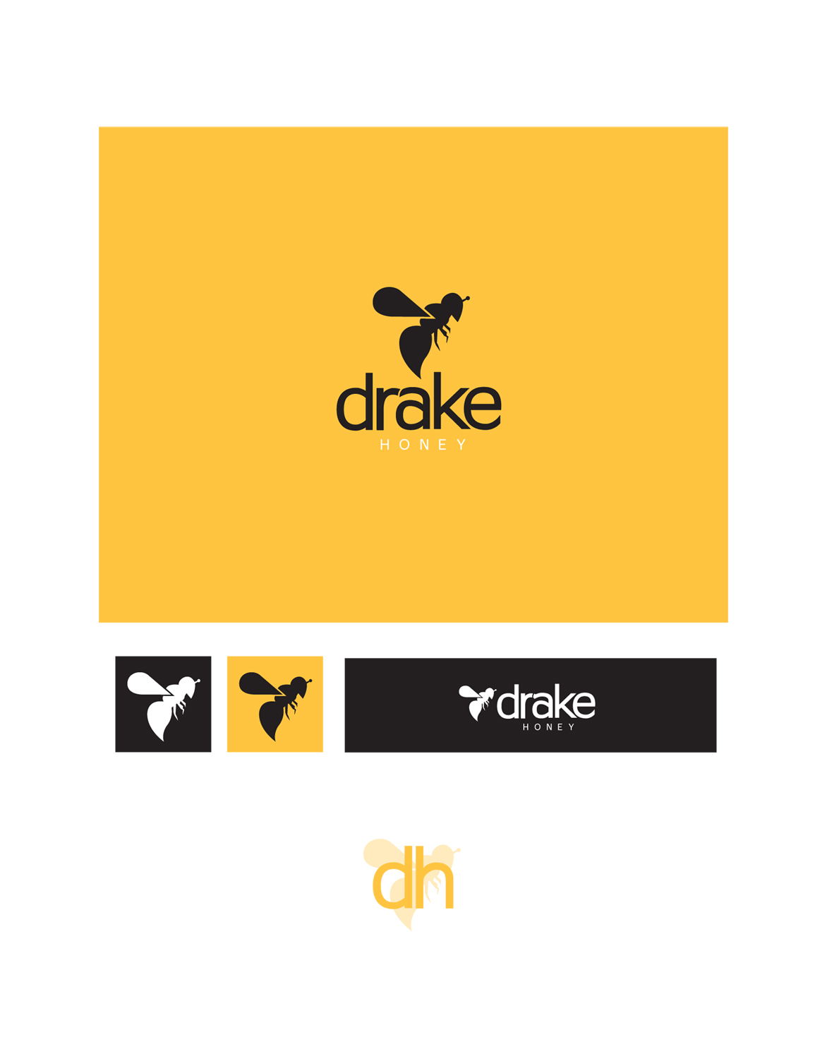 Logo Design by CanDoDesign for Drake Honey | Design #11447583