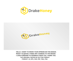 Logo Design by artsterdam for Drake Honey | Design: #11434064