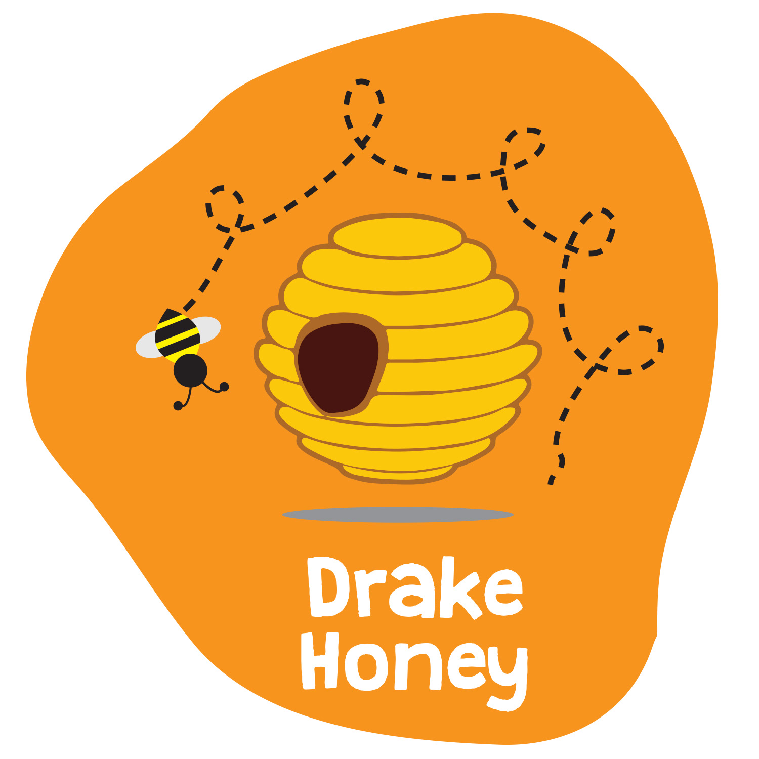 Logo Design by EmmaBrett for Drake Honey | Design #11565921