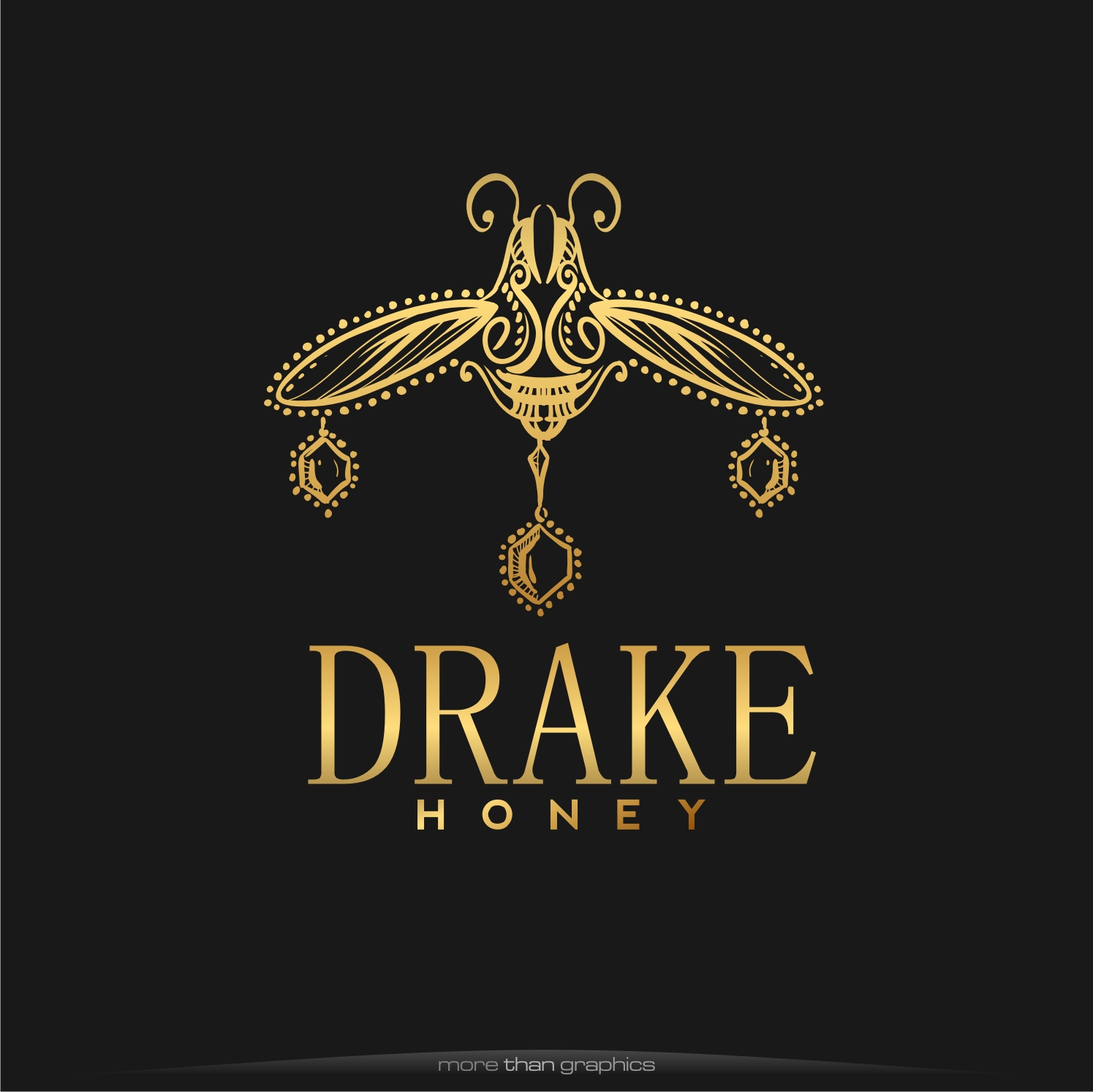 Logo Design by vladst2004 for Drake Honey | Design #11433361