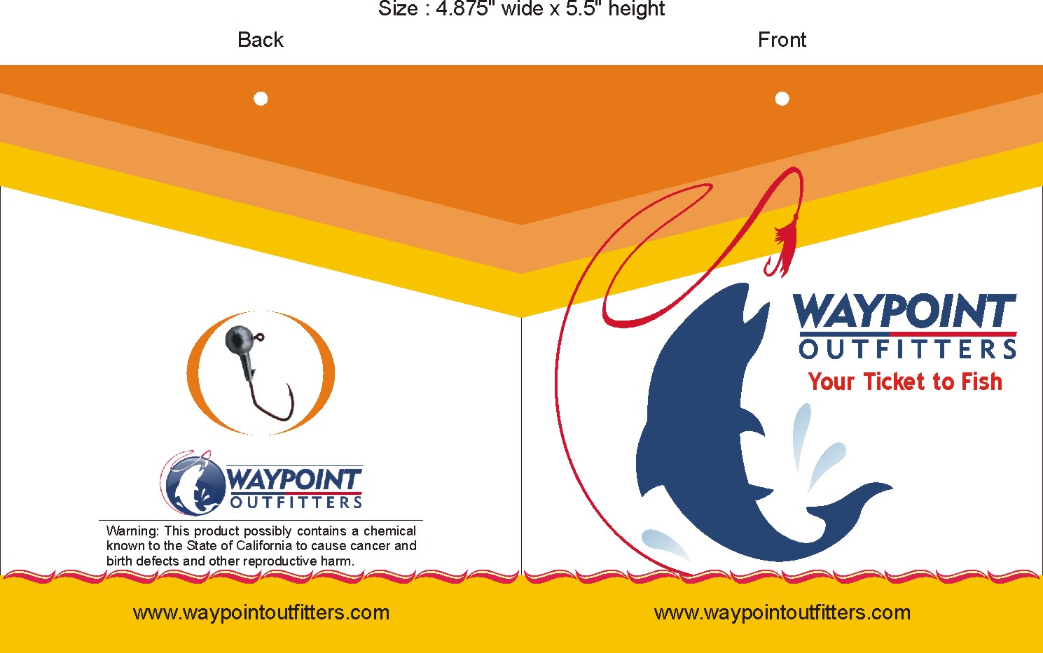 Verpackungs-Design von raajesh für Waypoint Outfitters | Design #11471358