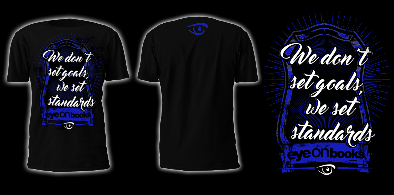 T-shirt Design by Nopips for Eye on Books | Design #11439800