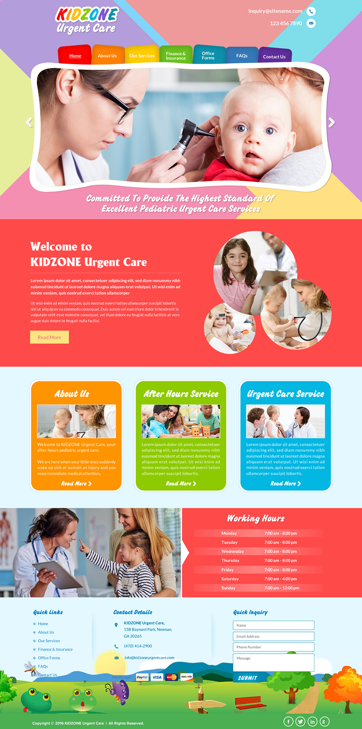 Web Design by Sbss for this project | Design #11462560