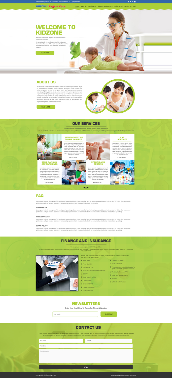 Web Design by Impressive Sol for this project | Design #11463364