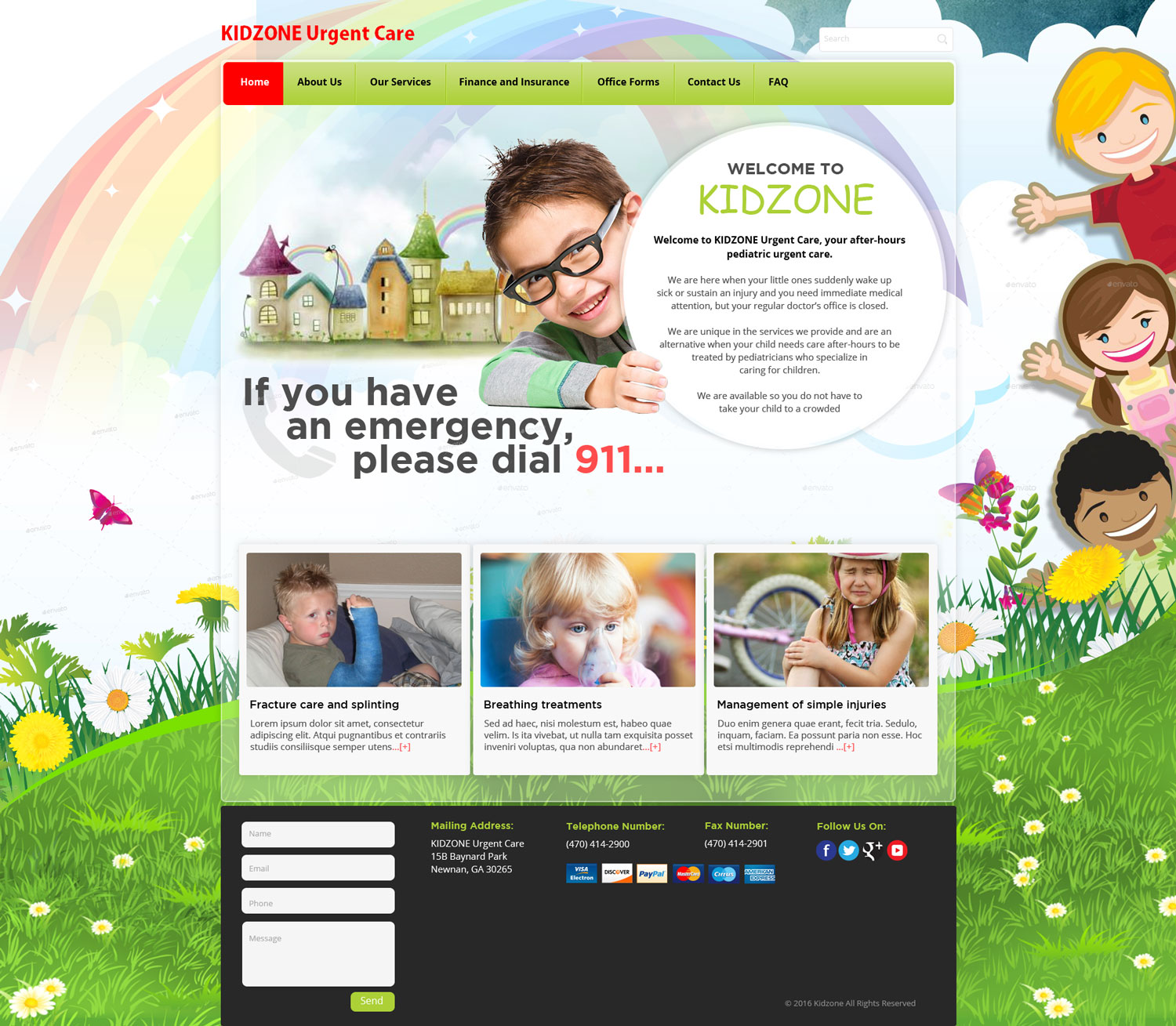 Web Design by Kreative Fingers for this project | Design: #11463194