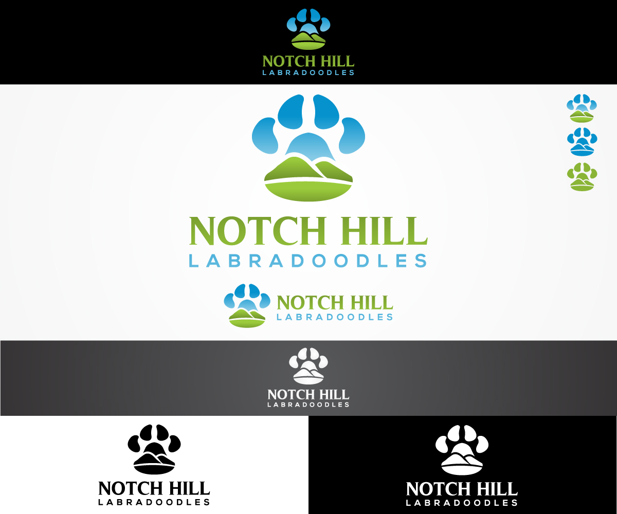 Logo Design by sangeloenriquez for Notch Hill Labradoodles | Design #11444400