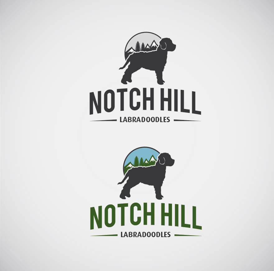 Logo-Design von wow factory für Notch Hill Labradoodles | Design #11439293