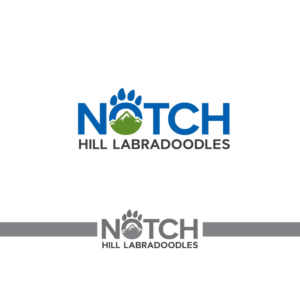 Logo Design by ecorokerz for Notch Hill Labradoodles | Design #11439467