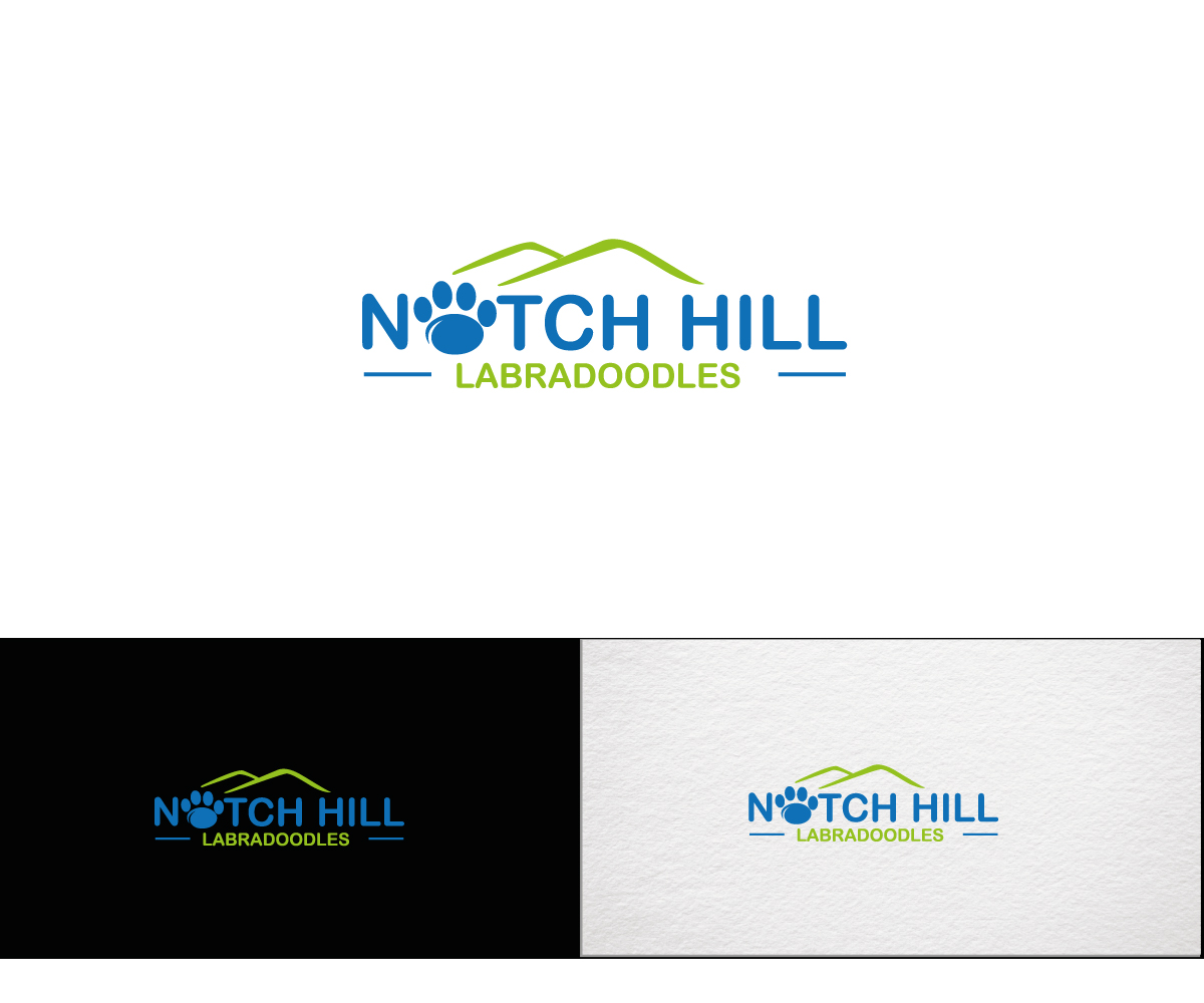 Logo-Design von e-graphics für Notch Hill Labradoodles | Design #11440501