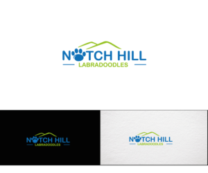 Logo-Design von e-graphics für Notch Hill Labradoodles | Design: #11440501