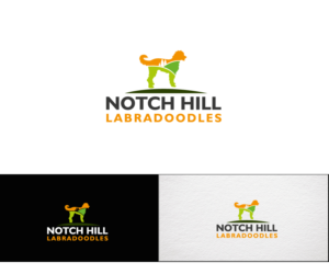 Logo-Design von e-graphics für Notch Hill Labradoodles | Design: #11440502