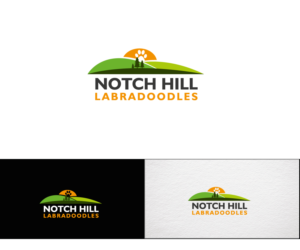 Logo-Design von e-graphics für Notch Hill Labradoodles | Design: #11449217