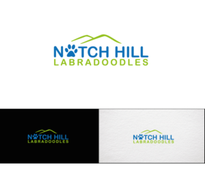Logo-Design von e-graphics für Notch Hill Labradoodles | Design: #11449218