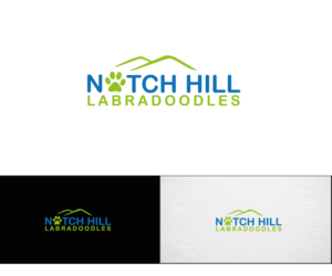Logo-Design von e-graphics für Notch Hill Labradoodles | Design: #11449219