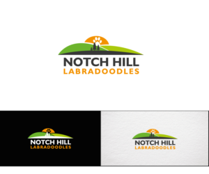 Logo-Design von e-graphics für Notch Hill Labradoodles | Design: #11456996