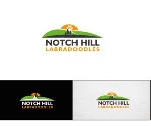 Logo-Design von e-graphics für Notch Hill Labradoodles | Design: #11456998